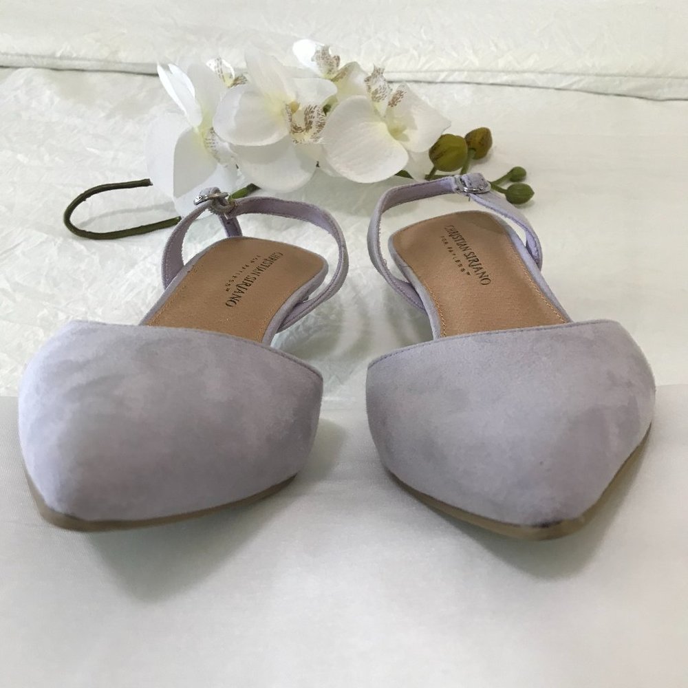 Christian Siriano lilac shoes. Size 7